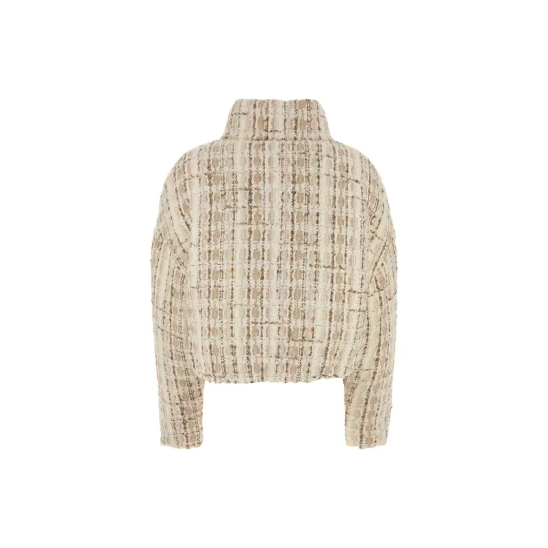 KHRISJOY Embroidered Tweed Jacket-1