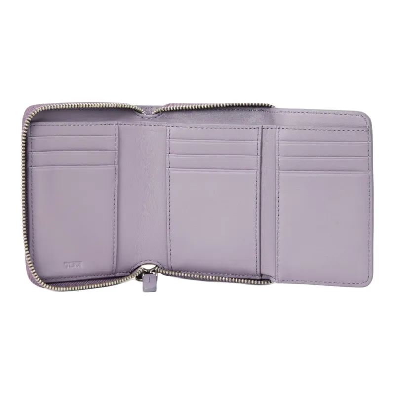 TUMI Leather Wallet Women's Purple-3
