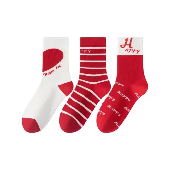 Caramella Mid Calf Socks Unisex Combo Set