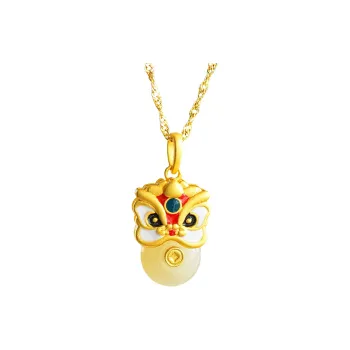 Jade Ink Love Chinese Fashion Trend Niche White Jade Women's