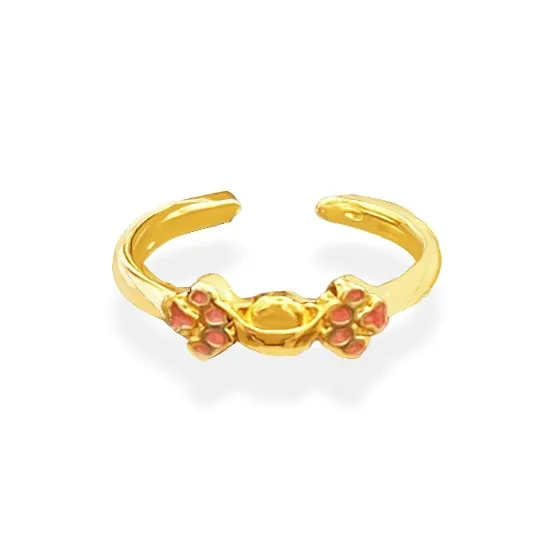 Shiban Alloy/Drip Glaze Rings Unisex-0