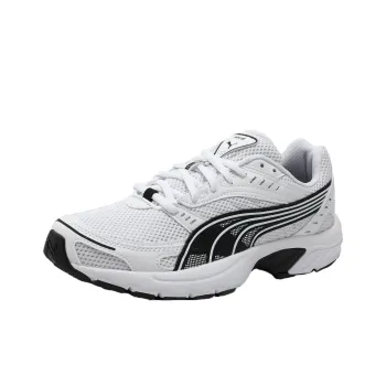 PUMA Axis Anti Slip Wear Resistant Low Top Casual Running Shoes Unisex White Black