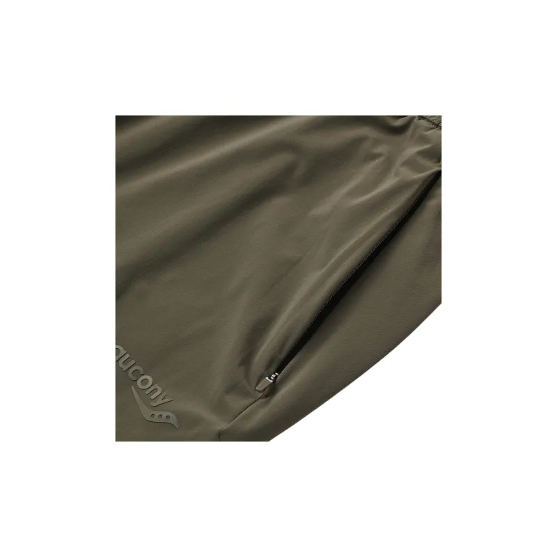 Saucony Casual Pants Men's Dry Yellow Olive Green-3