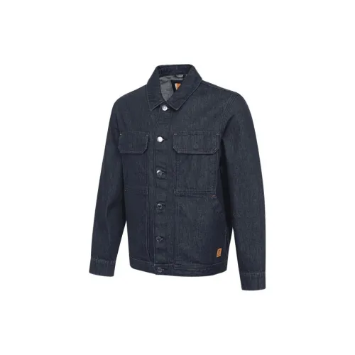 Timberland Denim Jacket Men's Navy Blue