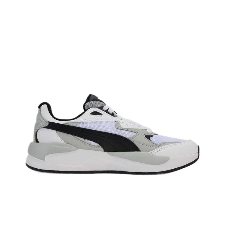 PUMA X Ray Speed Abrasion Resistant Low Top Casual Shoes Women's Light Gray-1