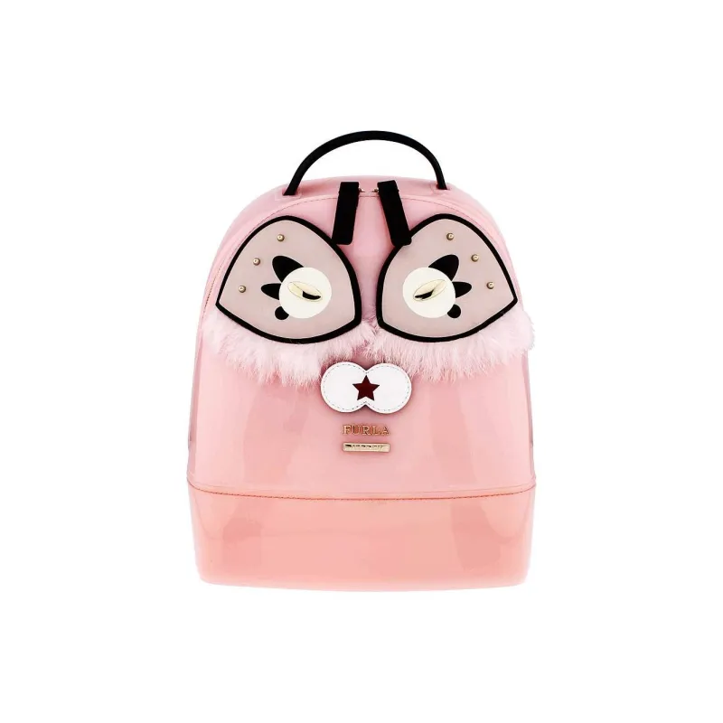 Furla Candy PVC Backpack Women's Pink-0