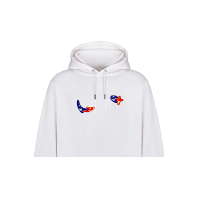 DIOR Jojo's Patch And Embroidery Hoodie-4