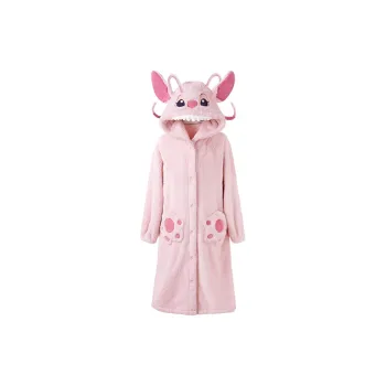 JINGYUN x Disney Pajama Robe Winter Women's Pink