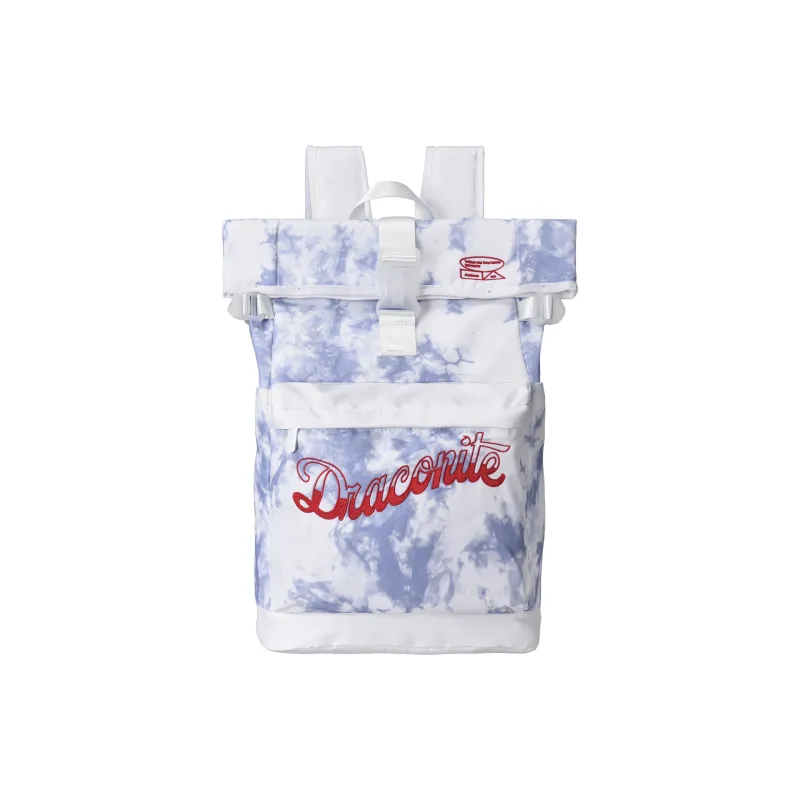 DRACONITE Polyester Students Backpack Regular Unisex White-0