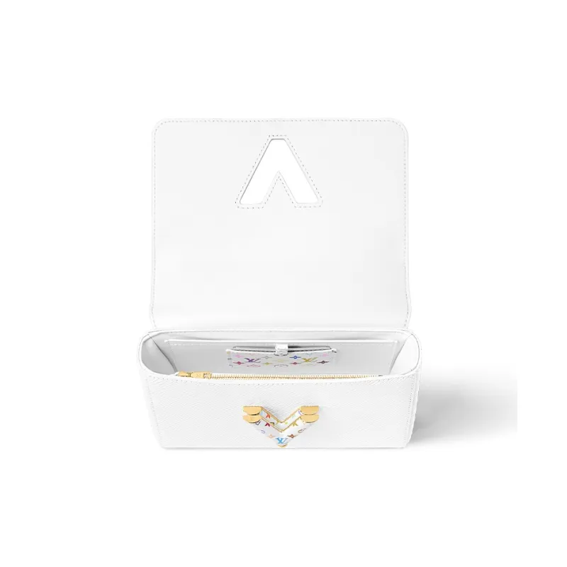 LOUIS VUITTON X Takashi Murakami Twist Slim Mm White-3
