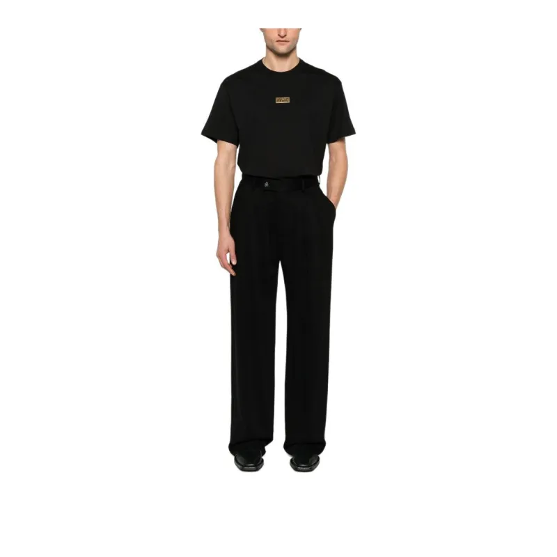 VERSACE JEANS COUTURE Logo plaque T shirt-1