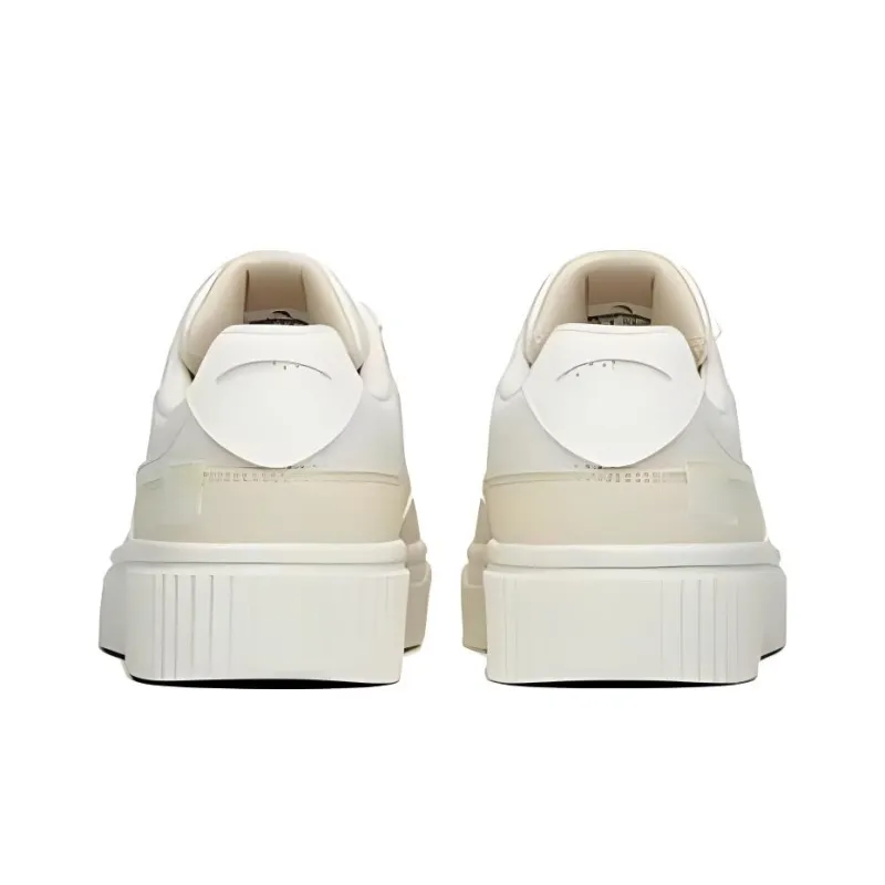 Anta Cookie Shoes Anti Slip Wear Resistant Low Top Skateboard Shoes Women's White Black-2