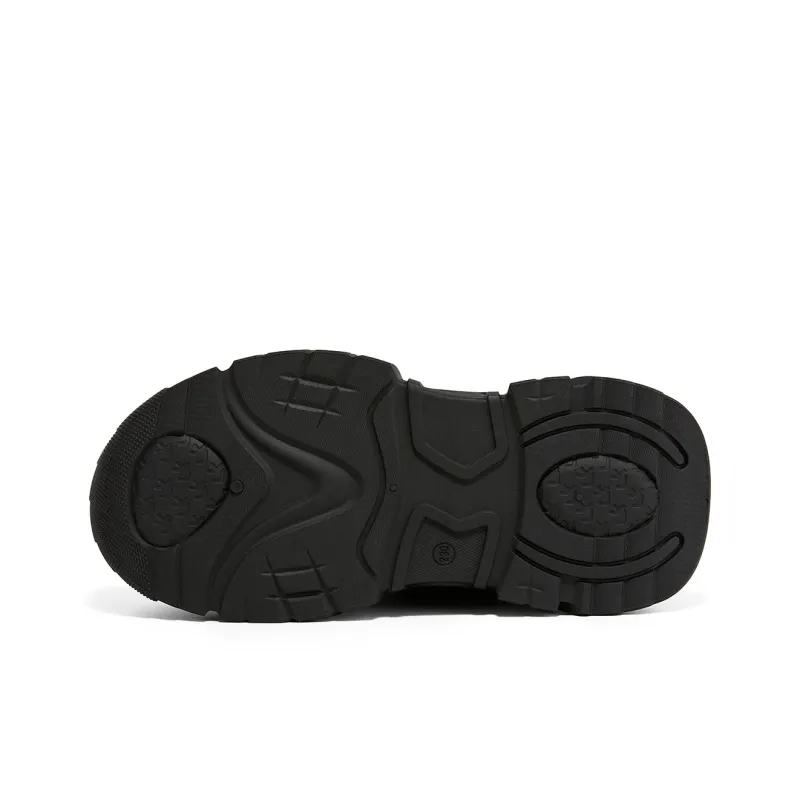 La Chapelle Wear-Resistant Low-Top Chunky Sneakers Women's-11