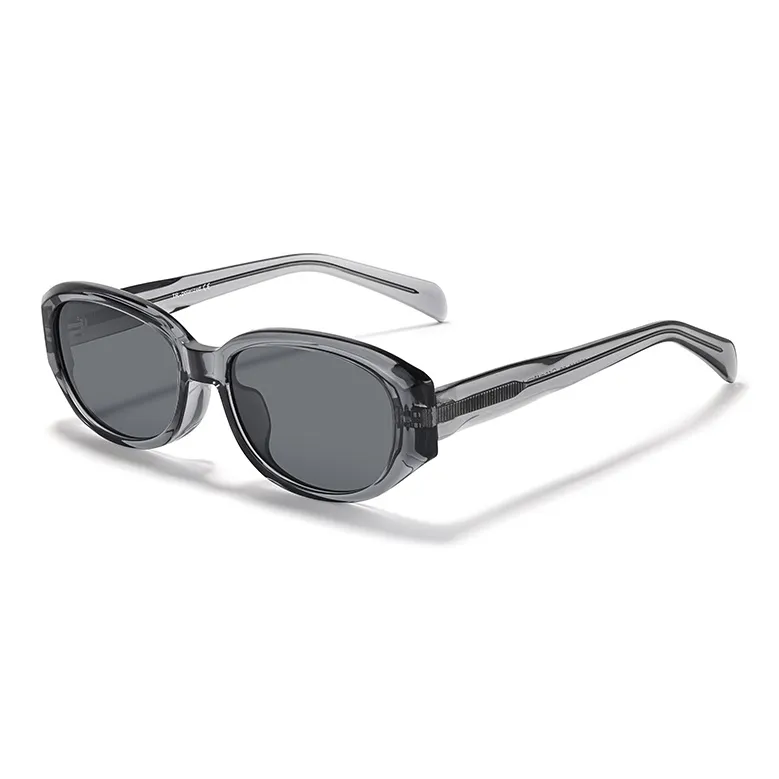 Sagawa TR/Memory Plastic Plate Frame Irregular Shape Sunglasses Unisex-10