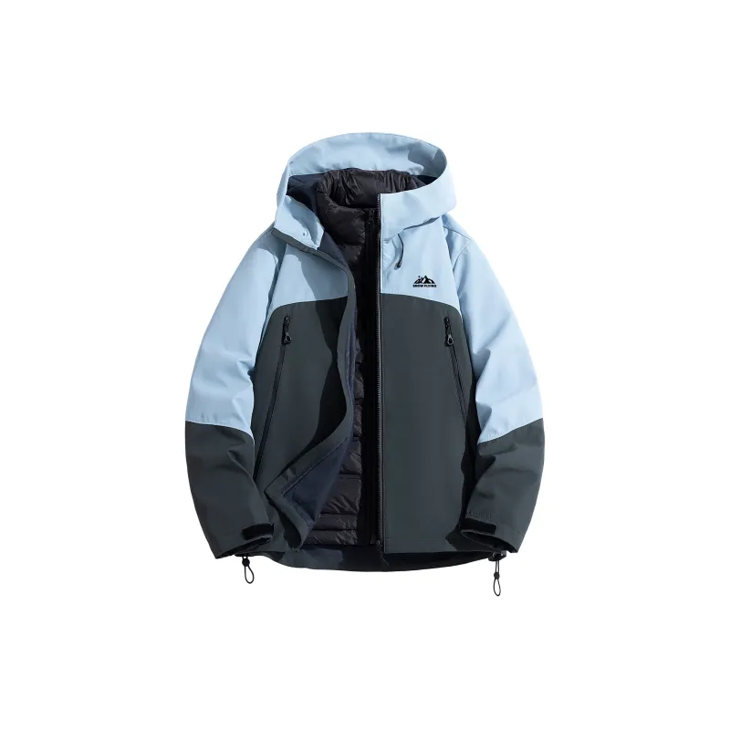SNOW FLYING Down Jacket Unisex Vibrant Black-4