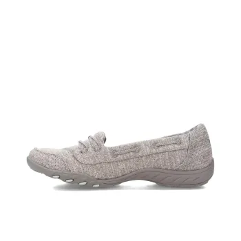 Skechers Breathe-Easy Slip-Resistant Breathable Low-Top Casual Shoes Women's Gray
