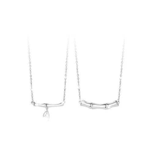 GLOIRE S925 Silver Necklaces Unisex Exquisite Luxe Niche Design Advanced Touch Romantic Date Versatile Commute