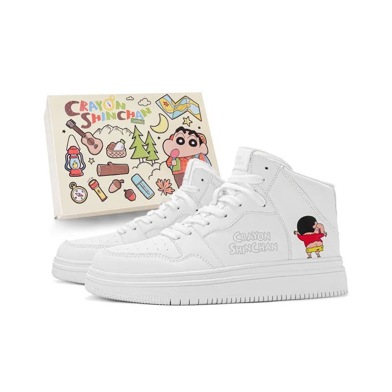Crayon Shinchan High-Top Vintage Basketball Shoes Unisex Box-6