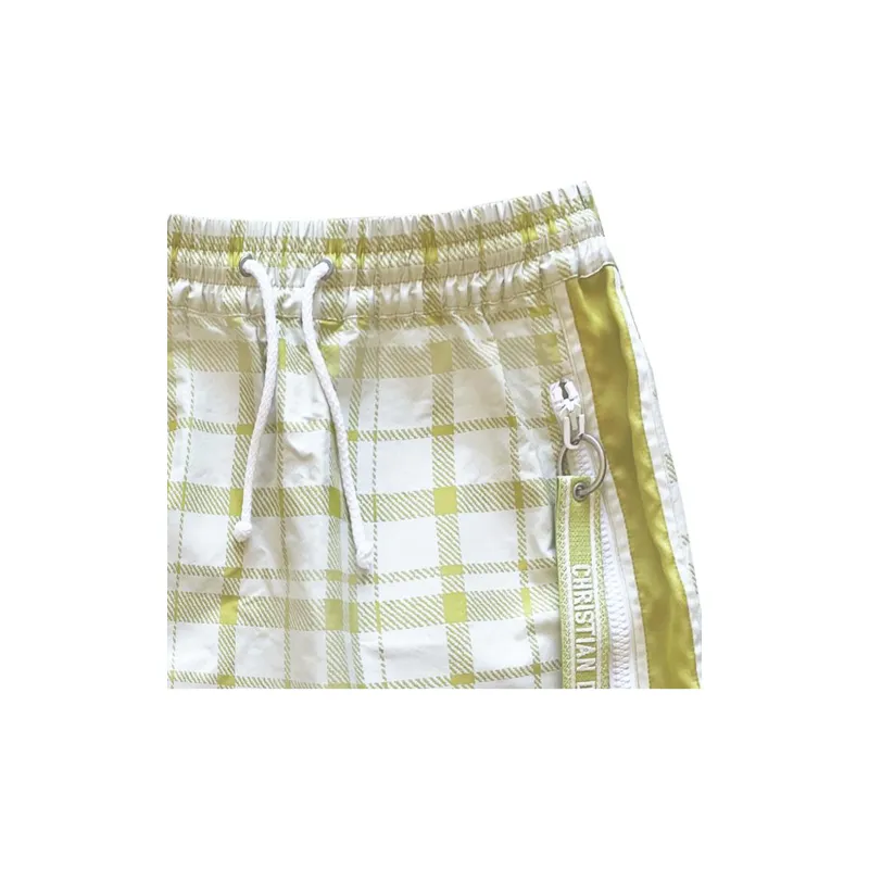DIOR Casual Short Skirts Women's Green-2