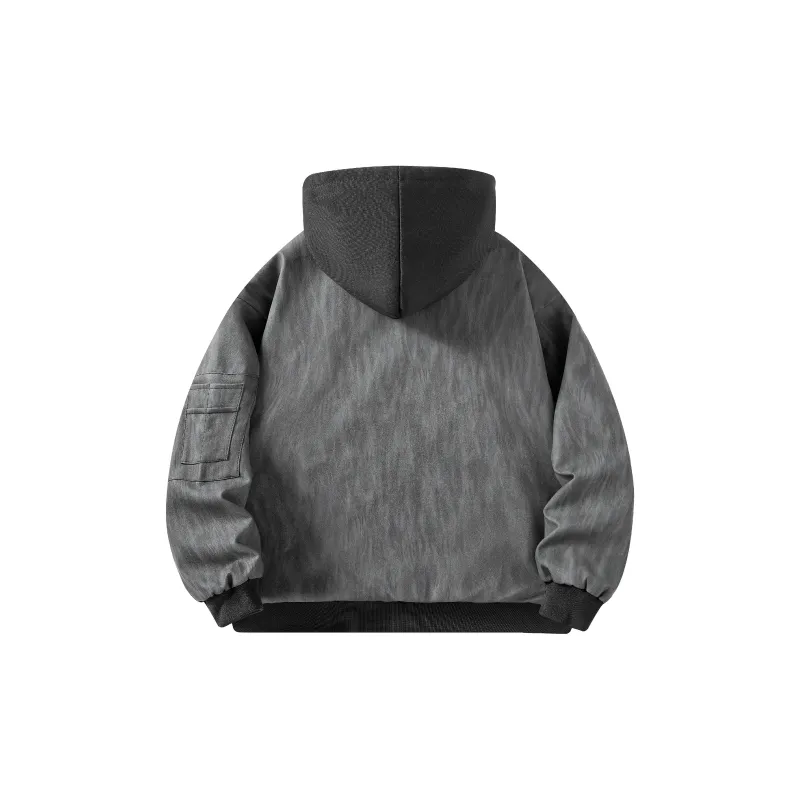SPONGEBOB SQUAREPANTS Jackets Coats Unisex Black Gray Color-1