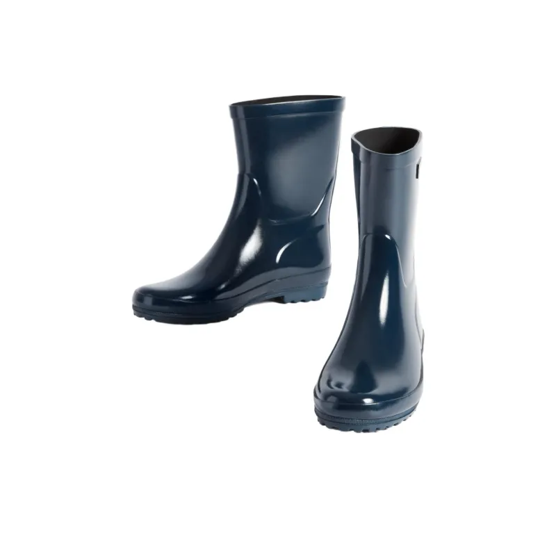 AIGLE Eliosa Waterproof And Wear resistant Rain Boots Women's Dark Blue-2