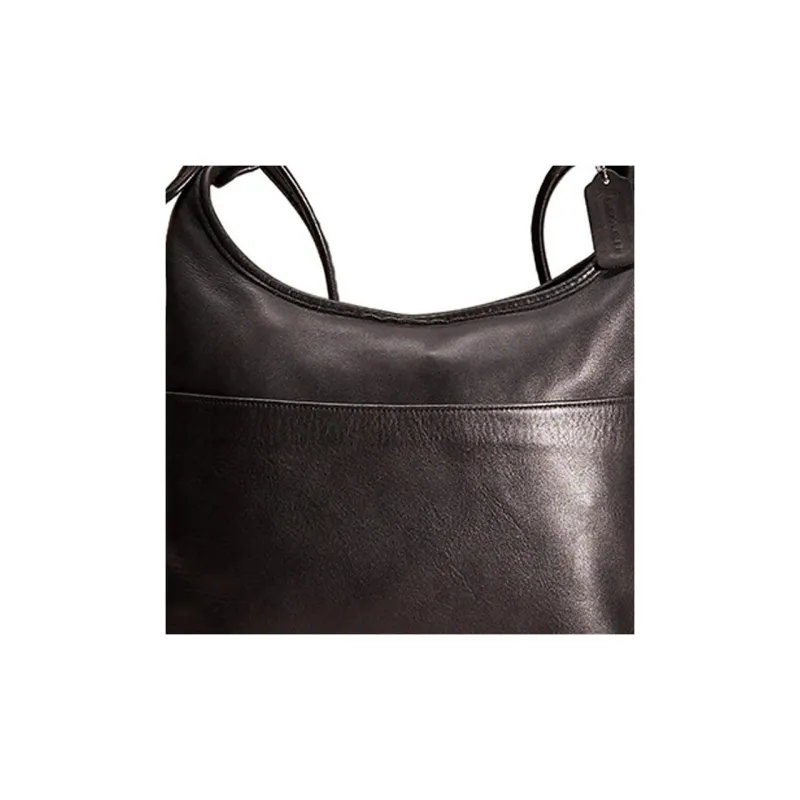 COACH Legacy Glove Tanning Hobo Bag Shoulder Bag Crossbody Bag Medium Size Women's Black-3