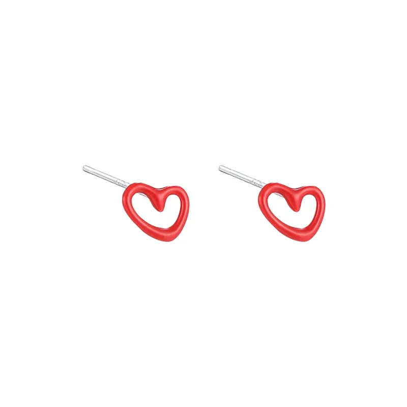 EAR PARTNER Copper Stud Earrings Women's-3