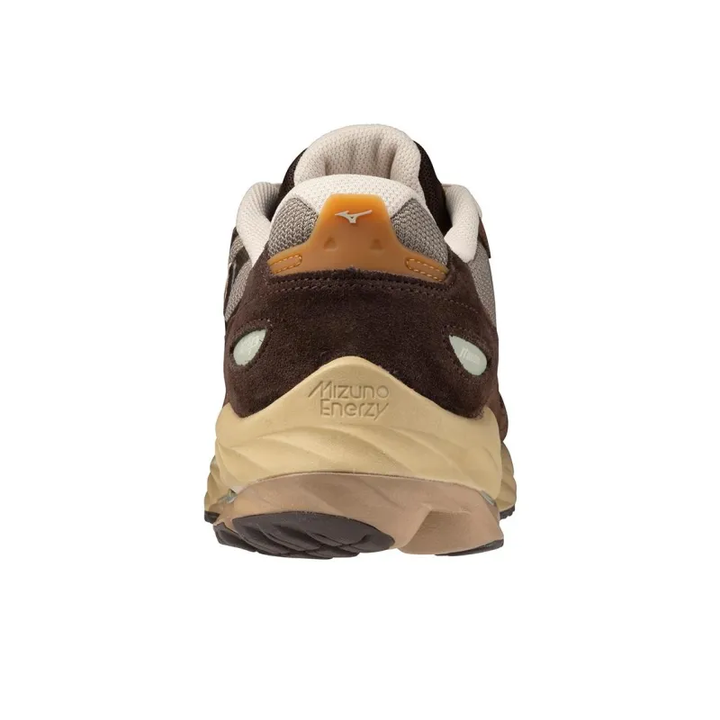 Mizuno Wave Rider Β Lightweight Low Top Casual Shoes Men's Coffee-3