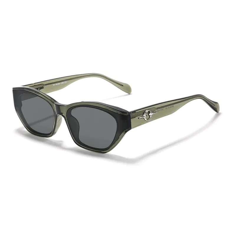 Sagawa Plate Frame TR/Memory Plastic Irregular Shape Sunglasses Unisex-10