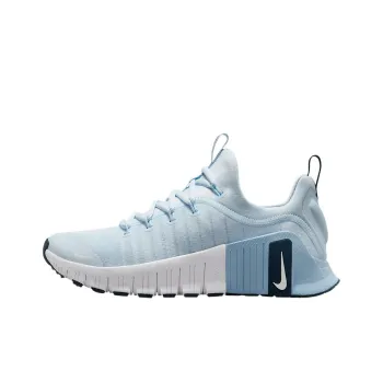 Nike Free Metcon 6 Anti Slip Wear Resistant Low Top Training Shoes Women's Blue