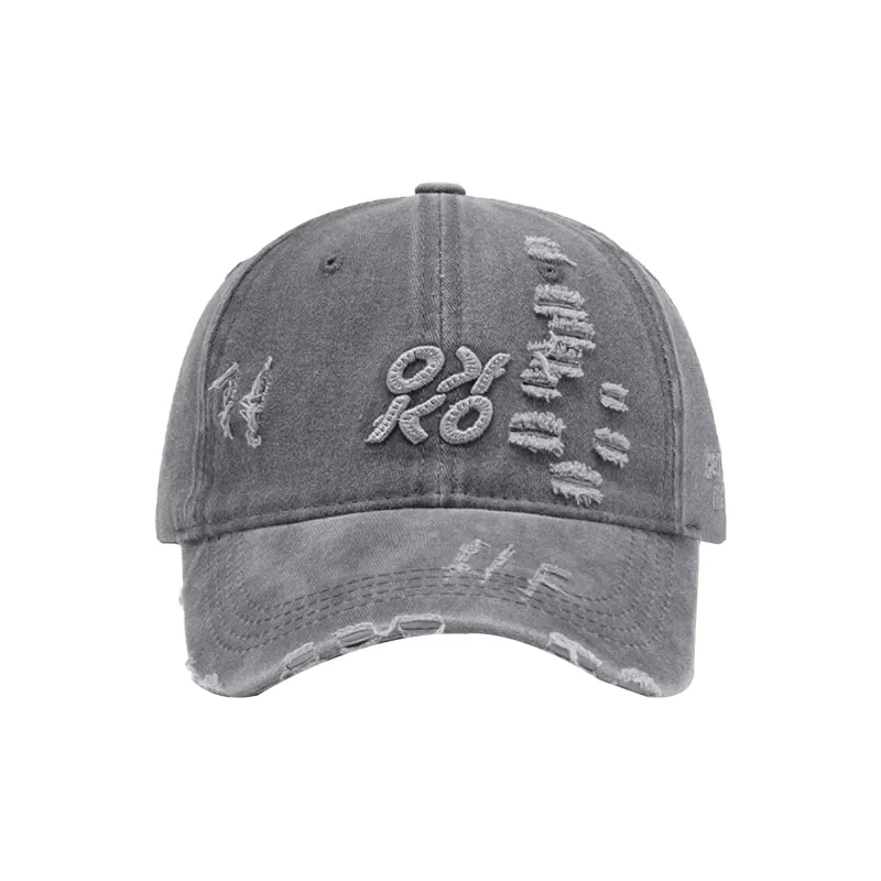 IOTS American Vintage Small Face Enhancing Individual Trendy Baseball Caps Unisex-3
