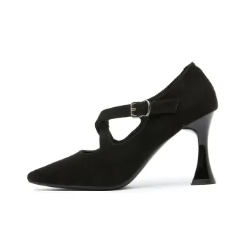 POOQ Slim Heel High Heels 8.5CM Women's