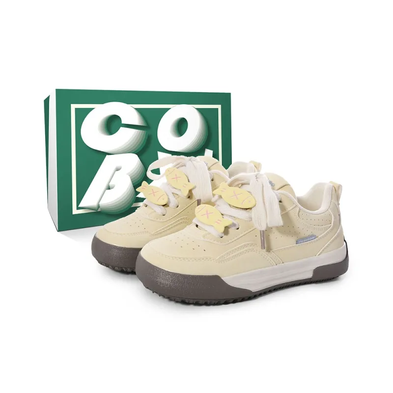 Cob Lightweight Wear-Resistant And Slip-Resistant Low-Top Skateboard Shoes Women's-18