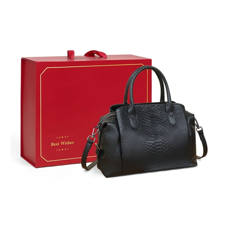 COMELY Cow Leather Crossbody Bags Handbags Regular Women's Black-6