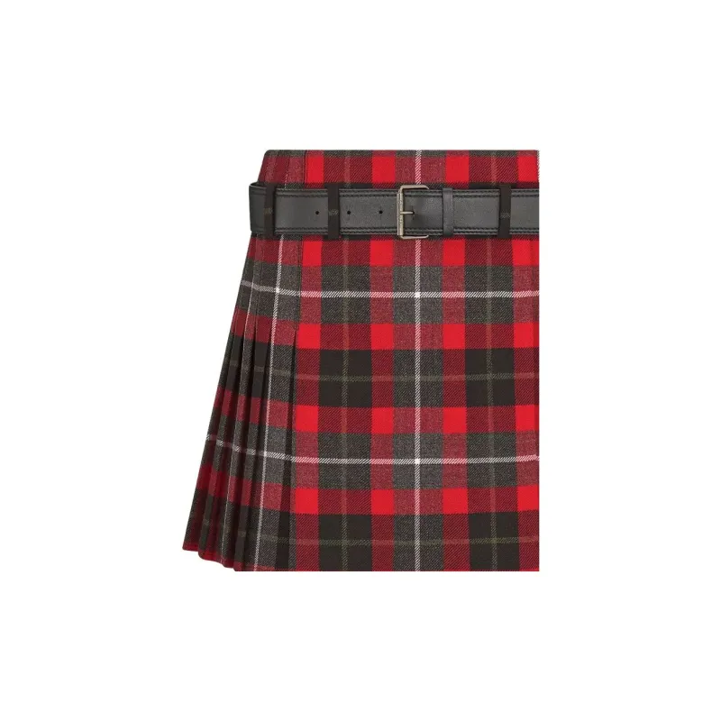 DIOR Casual Short Skirts Women's Red-3