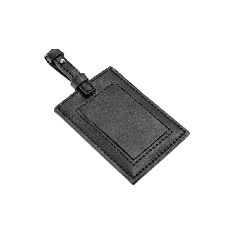 ZARA PU Polyurethane One Shoulder Crossbody Portable Briefcases Men's Black-2