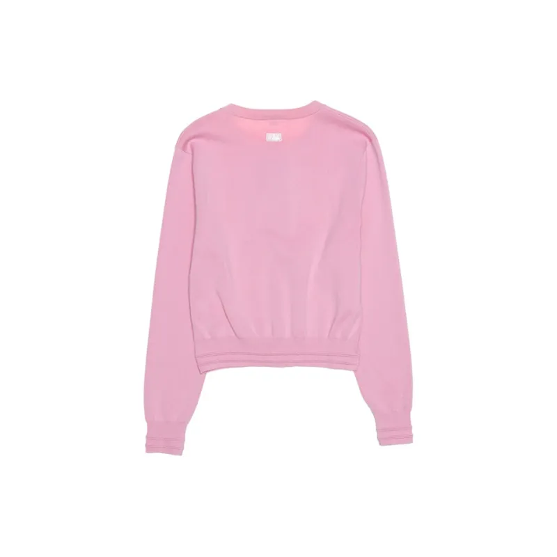 MLB New York Yankees Knitwear Women's Hemp Pink-1