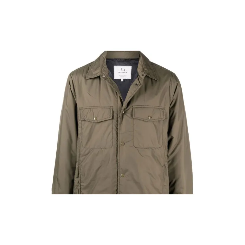 WOOLRICH Jackets Men Green-4