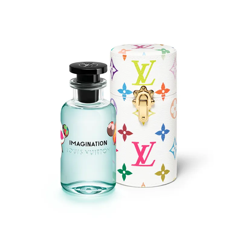 LOUIS VUITTON Takashi Murakami Collaboration Coated Canvas Perfume Storage Bag Unisex Multicolor-1