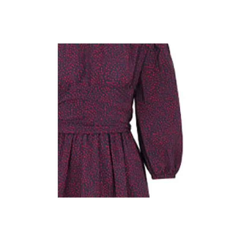DIOR Quarterly New Products Long-Sleeved Dresses Women's Purple-4