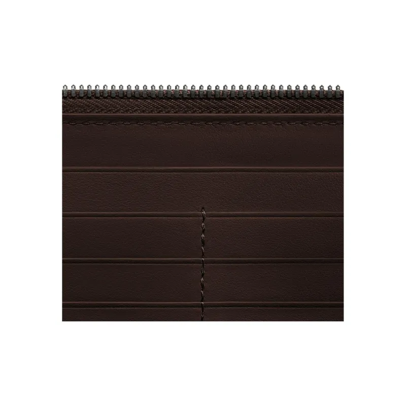 Bottega Veneta Leather Wallet Men's Dark Chocolate-4