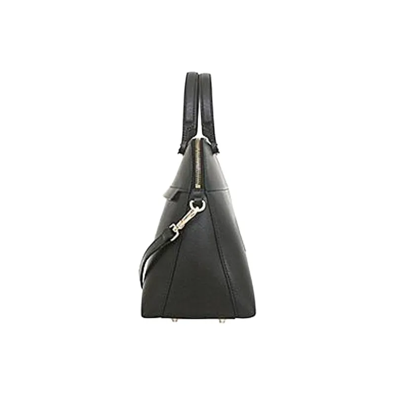 Furla Piper Collection Leather Shoulder Bag Crossbody Bag Handbag Medium Size Women's Black-2
