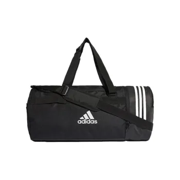 Adidas Polyester Bucket Bag Gym Bag Large Size Unisex Black