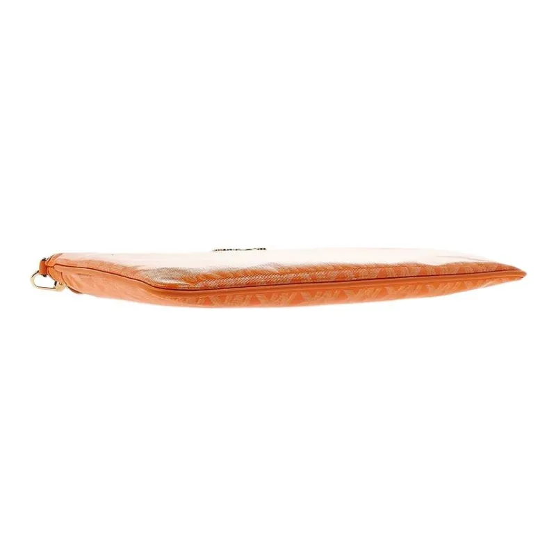 MICHAEL KORS Calfskin Clutch Women's Apricot-3