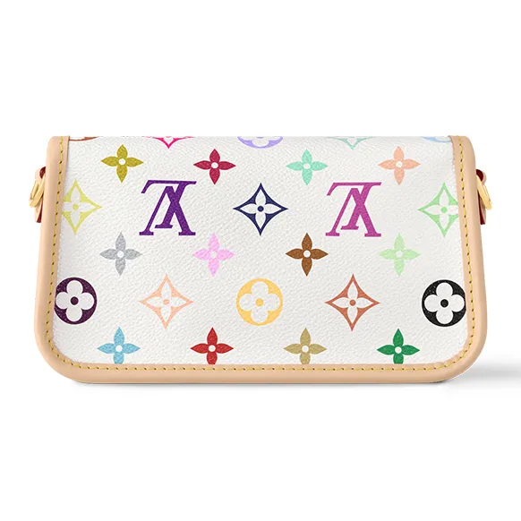LOUIS VUITTON X Takashi Murakami Nano Diane White Multicolored-2
