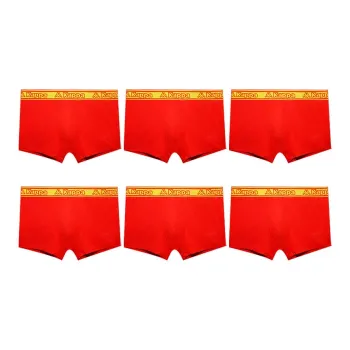 Kappa Underpants Men's 6 Pack Red