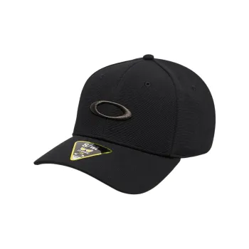 Oakley Polyester Elastane Baseball Caps Unisex Black