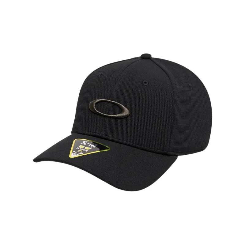 Oakley Polyester Elastane Baseball Caps Unisex Black-0