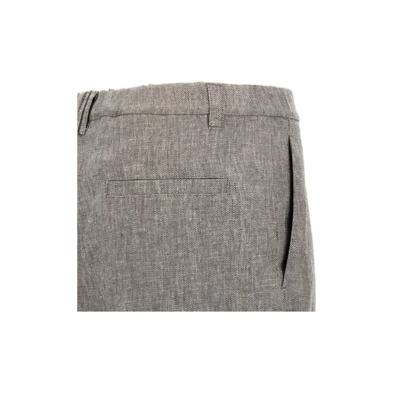 Brunello Cucinelli Pleated Twill Pants-5