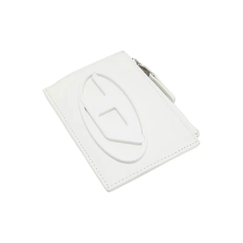 DIESEL Leather Wallet Women's White-1